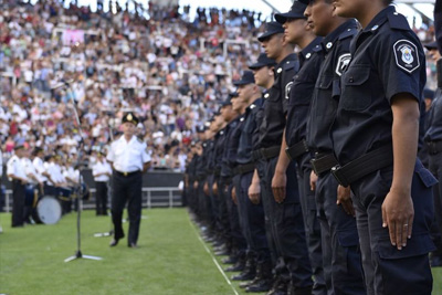 Egresaron casi 8 mil efectivos policiales